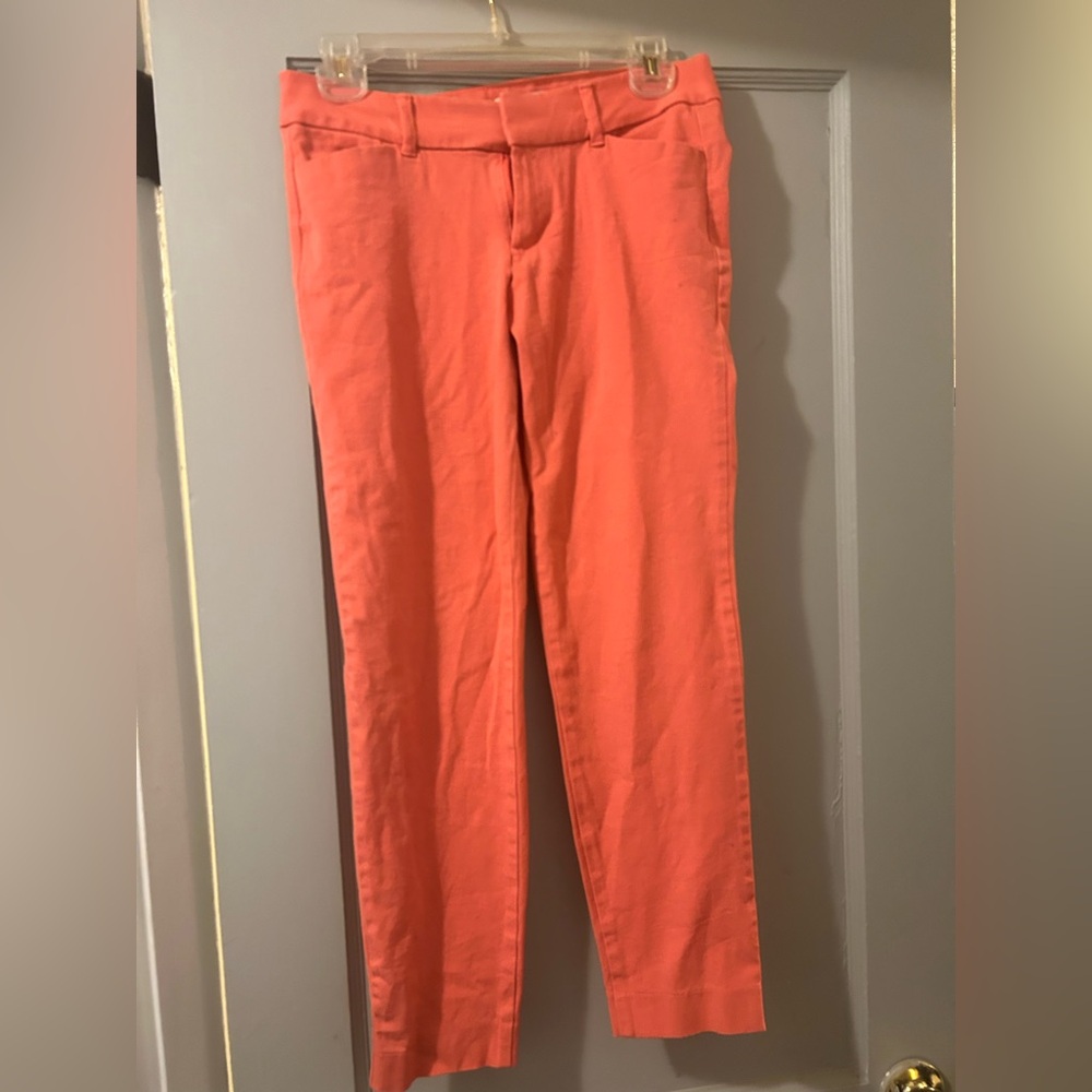 Casual Pink-Orange Pants
